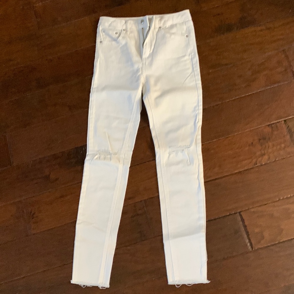 White Sable Jeans